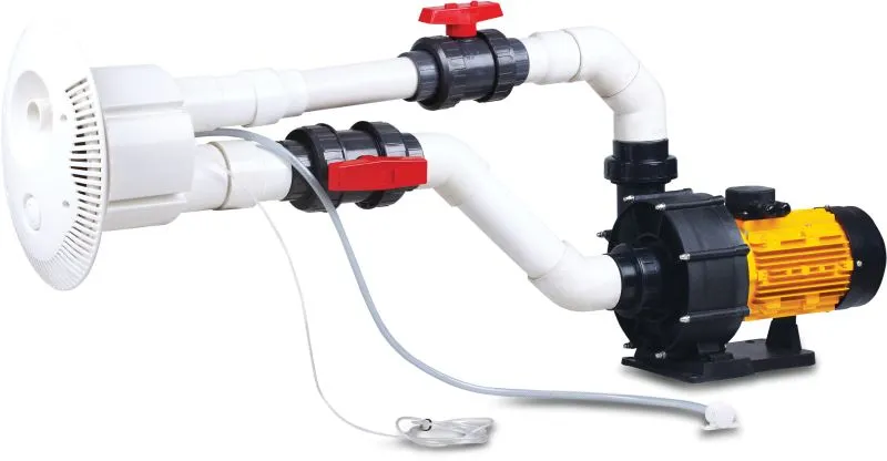 Przeciwprąd basenowy kompletny PP 75 mm 2,2 kW 230VAC — Blue Sky Pools